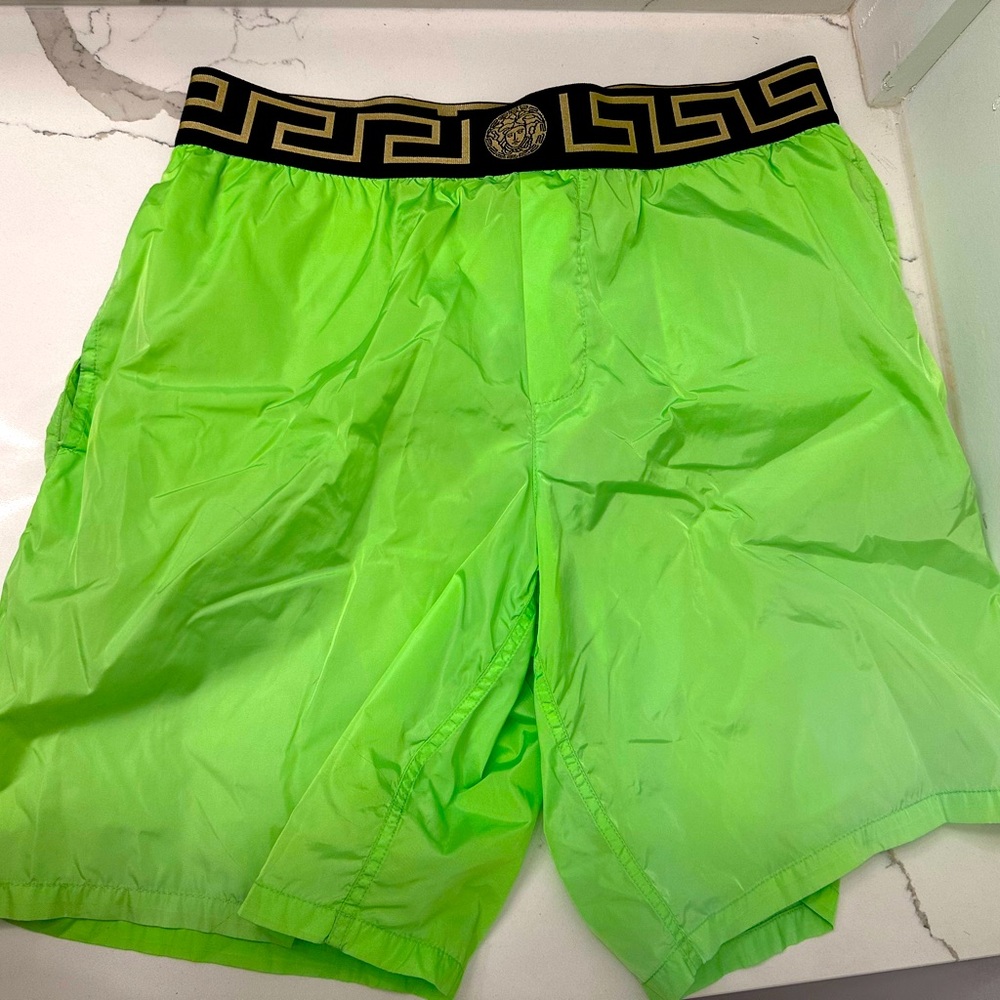 VERSACE GRECA BORDER BOARDSHORTS